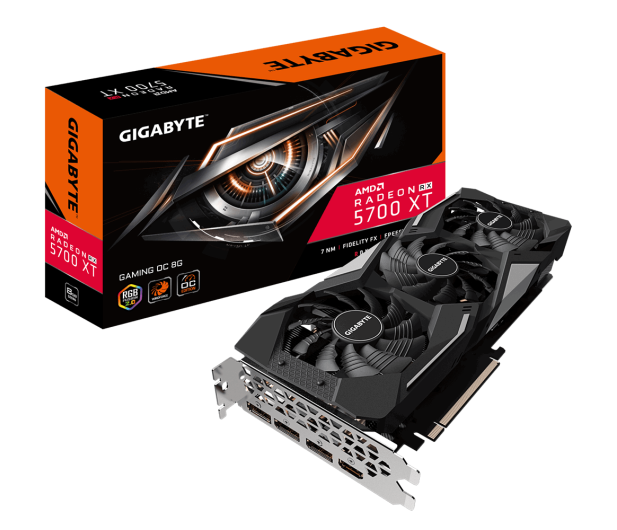 GIGABYTE Radeon RX 5700 XT GAMING OC 8G GDDR6 256BIT HDMI/3DP GV-R57XTGAMING OC-8GD - 514368 - zdjęcie 6